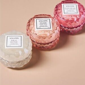 Voluspa Macaron Candles, Set of 3 Anthro